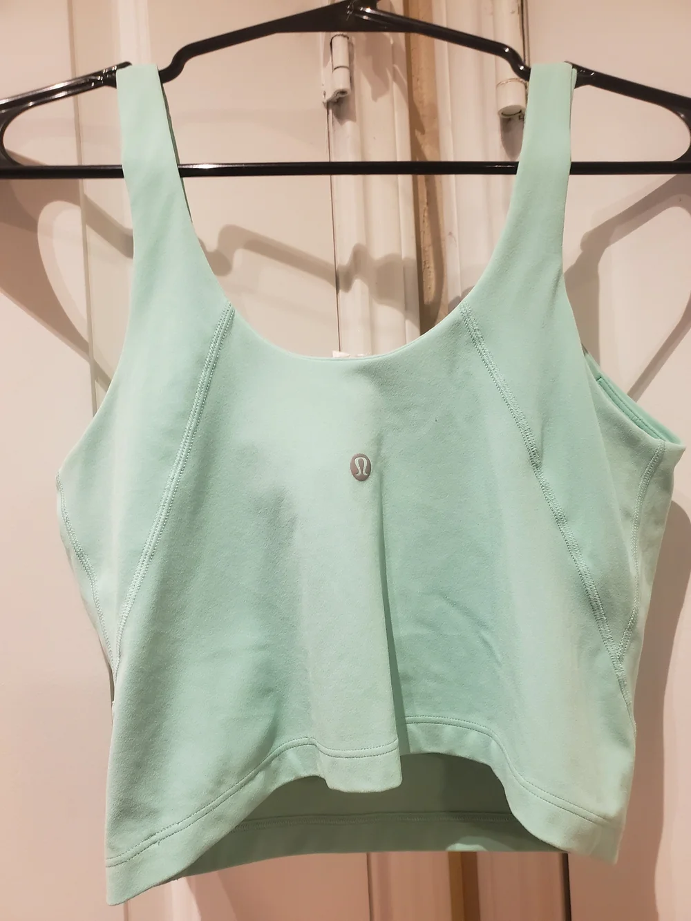 lululemon athletica Mint Scoop V-Neck Cropped Tank